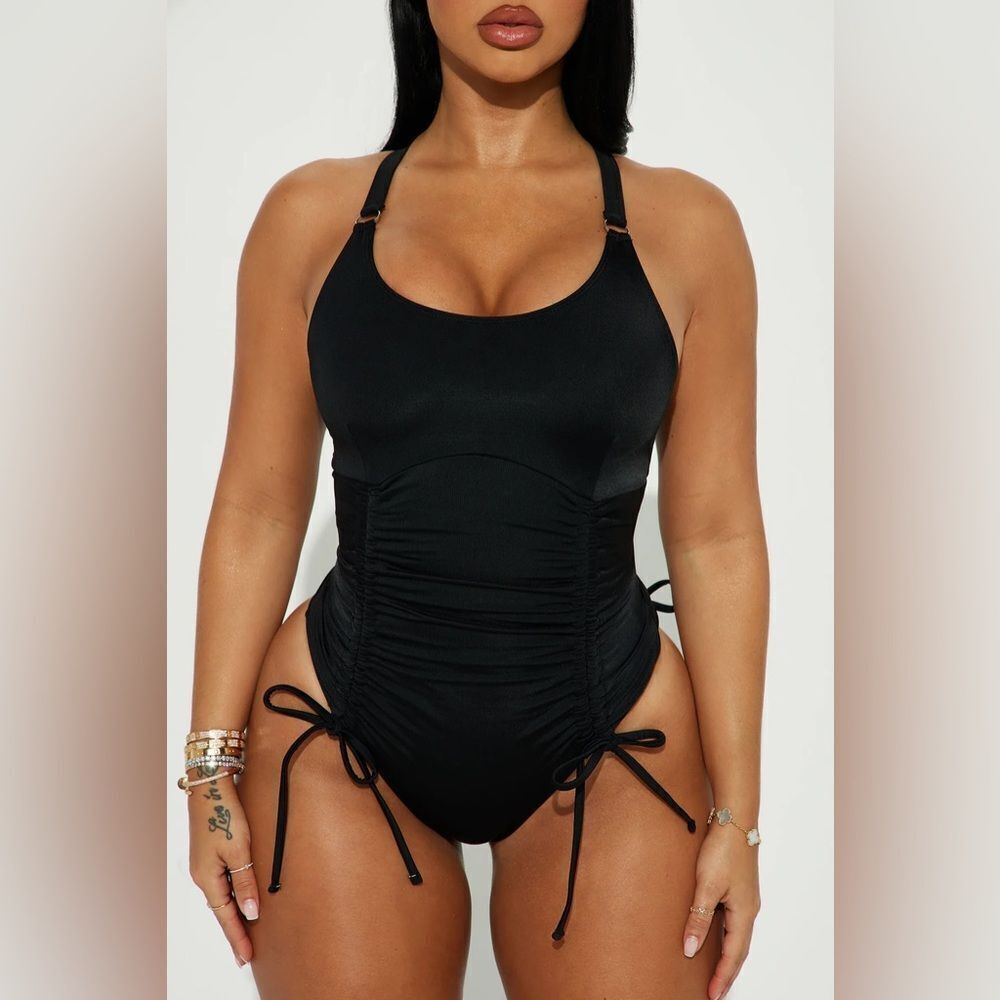 Haute In The Heat One Piece Swimsuit - Black